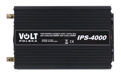 PRZETWORNICA VOLT POLSKA IPS-4000 24V / 230V 2000/4000W VOLT POLSKA