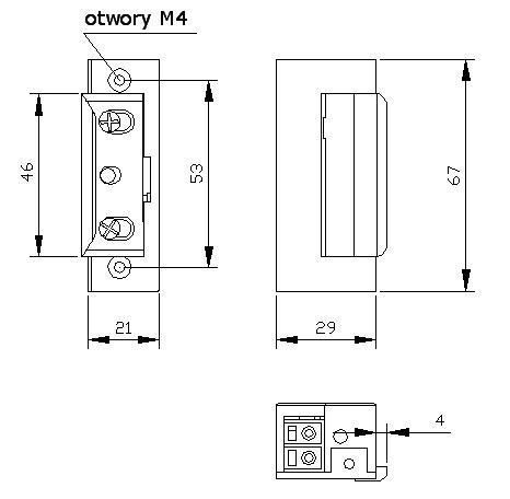 ZACZEP ELEKTRA R4 Z PAM. Z BLOK. SYMETR. ELEKTRA-PLUS