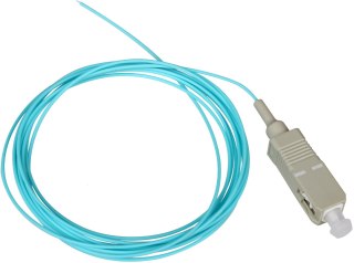 PIGTAIL MM SC/UPC OM3 pokr.0.9, 5/125 2m OPTIX