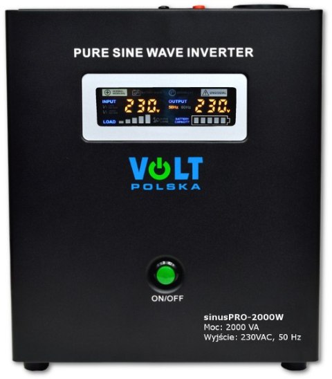 PRZETWORNICA VOLT POLSKA SINUSPRO-2000W 24V 1400/2000W VOLT POLSKA