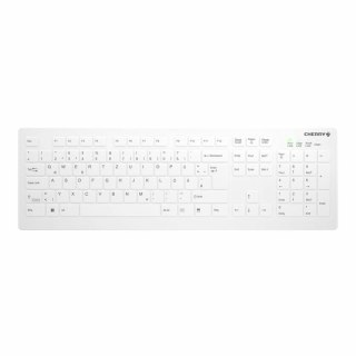 CHERRY AK-C8112 klawiatura RF Wireless QWERTZ Niemiecki Biały CHERRY