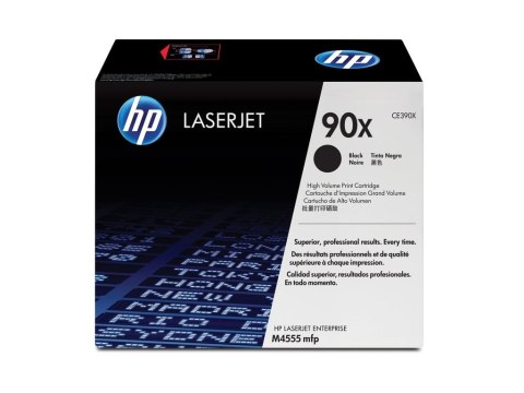 HP 90X oryginalny wkład z czarnym tonerem LaserJet XL HP