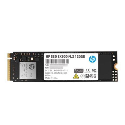 HP EX900 M.2 120 GB PCI Express 3.0 3D TLC NAND NVMe HP