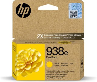 HP Oryginalny wkład z żółtym atramentem 938e EvoMore HP