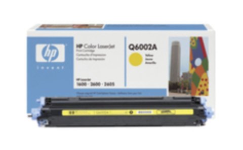 HP Q6002A kaseta z tonerem 1 szt. Oryginalny Żółty HP