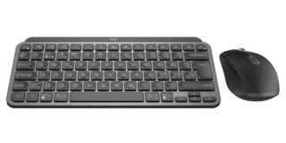 Logitech MX Keys Mini Combo for Business klawiatura Dołączona myszka RF Wireless + Bluetooth QWERTY Duński, Fiński, Norweski, Sz Logitech