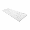 CHERRY AK-C8112 klawiatura RF Wireless QWERTZ Swiss Biały CHERRY