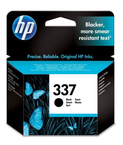 HP 337 oryginalny wkład atramentowy czarny HP