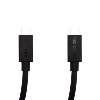 I-tec Thunderbolt 3 - Class Cable, 40 Gbps, 100W Power Delivery, USB-C Compatible, 150cm I-tec