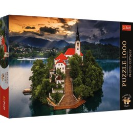 Puzzle 1000 elementów Premium Plus Jezioro Bled Słowenia