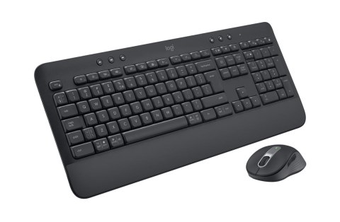 Logitech Signature MK650 Combo For Business klawiatura Dołączona myszka Bluetooth QWERTY Duński, Fiński, Norweski, Szwecki Grafi Logitech