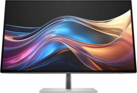 HP Series 7 Pro 27 inch QHD Monitor - 727pq monitor komputerowy 68,6 cm (27") 2560 x 1440 px Full HD Czarny, Srebrny HP