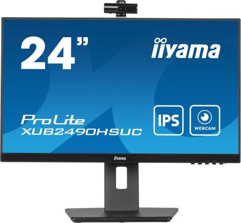 Iiyama ProLite monitor komputerowy 60,5 cm (23.8") 1920 x 1080 px Full HD LED Czarny Iiyama