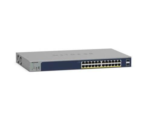 NETGEAR GS724TPv3 Zarządzany L2 Gigabit Ethernet (10/100/1000) Obsługa PoE Szary NETGEAR