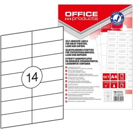 Etykiety Office Products A4 105x42.3mm białe (100) Office Products