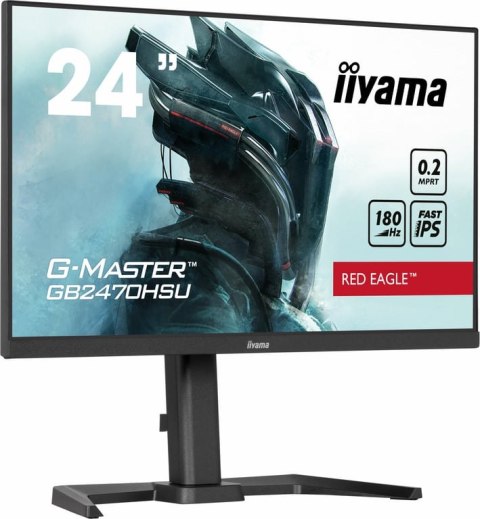 Iiyama G-MASTER GB2470HSU-B6 monitor komputerowy 60,5 cm (23.8") 1920 x 1080 px Full HD Czarny Iiyama