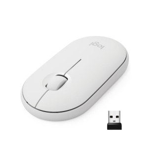 Logitech Pebble M350 myszka Oburęczny RF Wireless + Bluetooth Optyczny 1000 DPI Logitech