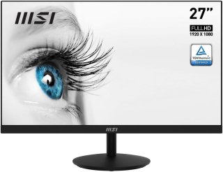 MSI Pro MP271A monitor komputerowy 68,6 cm (27") 1920 x 1080 px Full HD LCD Czarny MSI