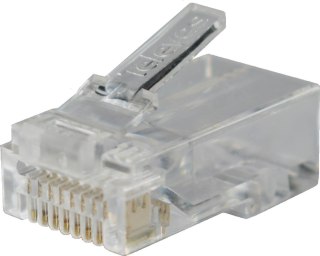 Złącze RJ45 męskie pass through UTP Kat 6 ref. 209906 TELEVES