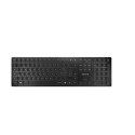 CHERRY KW 9100 SLIM klawiatura Uniwersalne RF Wireless + Bluetooth QWERTZ Swiss Czarny CHERRY