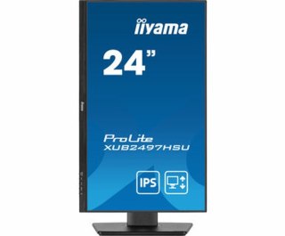 Iiyama ProLite XUB2497HSU-B1 monitor komputerowy 61 cm (24") 1920 x 1080 px Full HD LED Czarny Iiyama