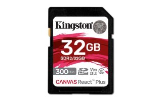 Kingston Technology Canvas React Plus 32 GB SD UHS-II Klasa 10 Kingston Technology