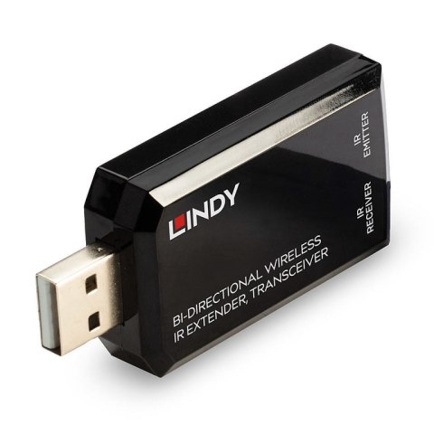 Lindy 38331 przedłużacz AV Nadajnik i transceiver AV Czarny Lindy