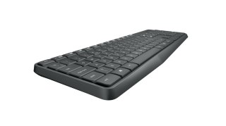 Logitech MK235 Wireless Keyboard and Mouse Combo klawiatura USB QWERTY Skandynawia Szary Logitech