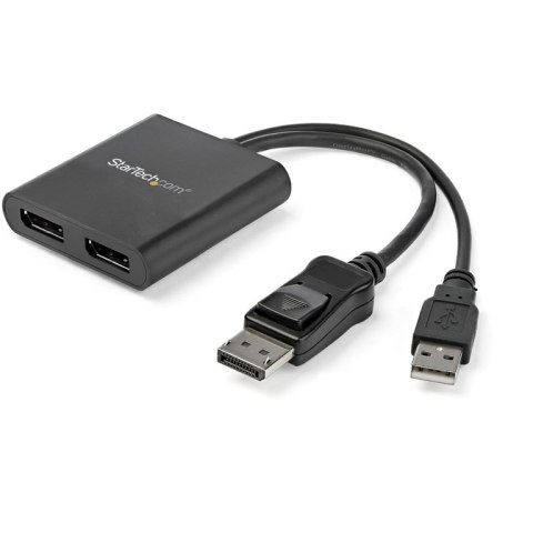 StarTech MSTDP122DP rozgałęziacz telewizyjny DisplayPort 2x DisplayPort StarTech.com