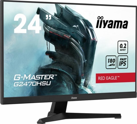 Iiyama G-MASTER G2470HSU-B6 monitor komputerowy 60,5 cm (23.8") 1920 x 1080 px Full HD Czarny Iiyama