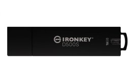 Kingston Technology IronKey D500S pamięć USB 16 GB USB Typu-A 3.2 Gen 1 (3.1 Gen 1) Czarny Kingston Technology