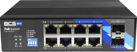 Switch PoE BCS BASIC BCS-B-ISP08G-2SFP BCS