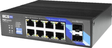 Switch PoE BCS BASIC BCS-B-ISP08G-2SFP BCS