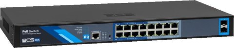 Switch PoE BCS BASIC BCS-B-SP16G-2SFP-M BCS