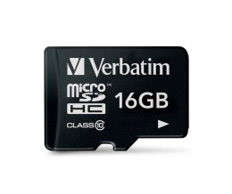 Verbatim Premium 16 GB MicroSDHC Klasa 10 Verbatim