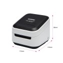 Brother VC-500W drukarka etykiet ZINK (Zero-Ink) Kolor 313 x 313 DPI 8 mm/s CZ Wi-Fi Brother