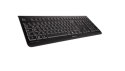 CHERRY DW 3000 klawiatura Dołączona myszka RF Wireless AZERTY Francuski Czarny CHERRY