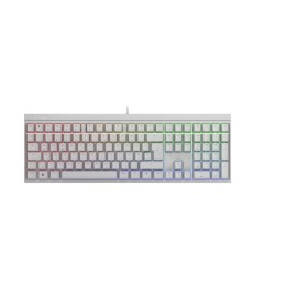 CHERRY MX 2.0S RGB klawiatura USB QWERTZ Niemiecki Biały CHERRY