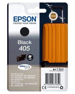 Epson 405 DURABrite Ultra Ink nabój z tuszem 1 szt. Oryginalny Standardowa wydajność Czarny Epson