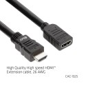 CLUB3D CAC-1325 kabel HDMI 5 m HDMI Typu A (Standard) Czarny CLUB3D