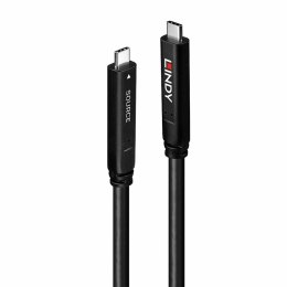 Lindy 43393 kabel USB 8 m USB 3.2 Gen 1 (3.1 Gen 1) USB C Czarny Lindy