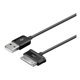 Techly 1.2m USB - Samsung 30-p kabel do telefonu Czarny 1,2 m USB A Samsung 30-pin Techly