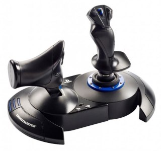 Thrustmaster T.Flight Hotas 4 Czarny, Niebieski USB 2.0 Joystick Cyfrowy PC, PlayStation 4 Thrustmaster