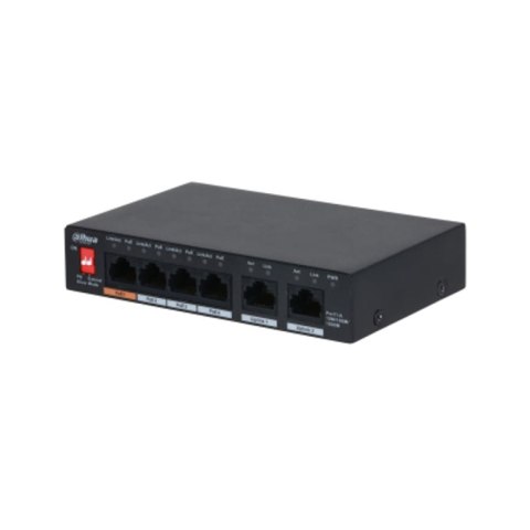 Dahua Technology PFS3006-4GT-60-V2 Gigabit Ethernet (10/100/1000) Obsługa PoE Czarny Dahua Technology