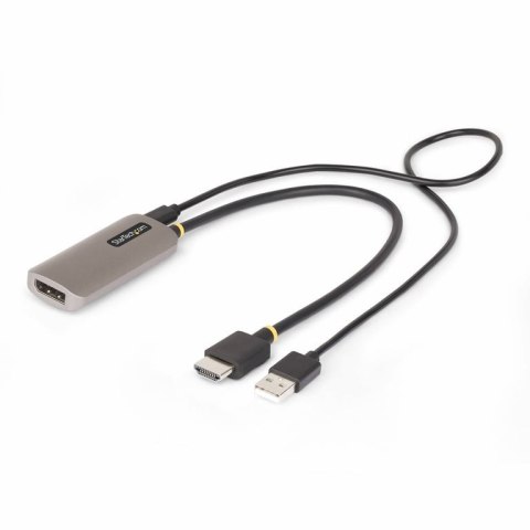 StarTech 148B-HDMI-DP-8K adapter kablowy 0,3 m HDMI Typu A (Standard) DisplayPort Czarny, Srebrny StarTech.com