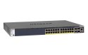 NETGEAR M4300-28G-PoE+ Zarządzany L2/L3/L4 10G Ethernet (100/1000/10000) Obsługa PoE 1U Czarny NETGEAR