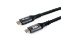 Equip 128382 kabel USB 2 m USB4 Gen 2x2 USB C Czarny Equip