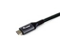 Equip 128382 kabel USB 2 m USB4 Gen 2x2 USB C Czarny Equip