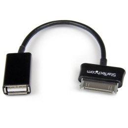 StarTech SDCOTG kabel do telefonu Czarny 0,1524 m Samsung 30p USB A StarTech.com