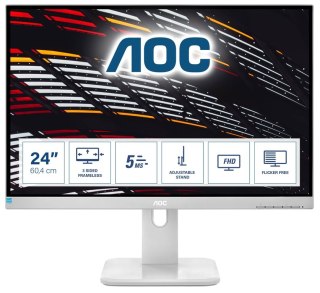 AOC P1 24P1/GR LED display 60,5 cm (23.8") 1920 x 1080 px Full HD Szary AOC